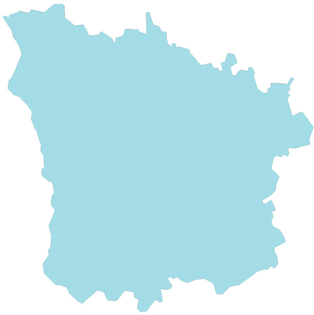 Carte Nievre