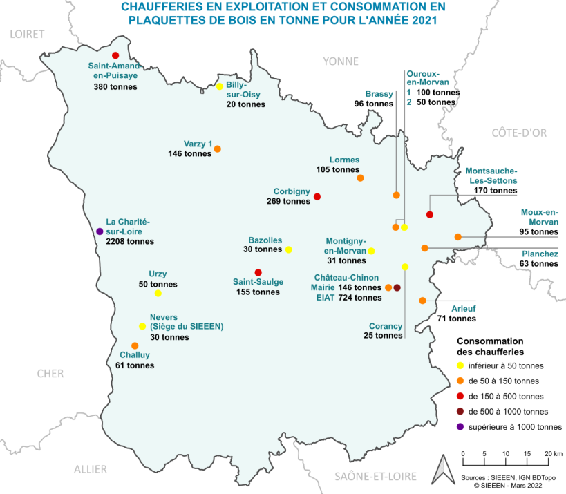 carte Regie SIEEEN Chaleur